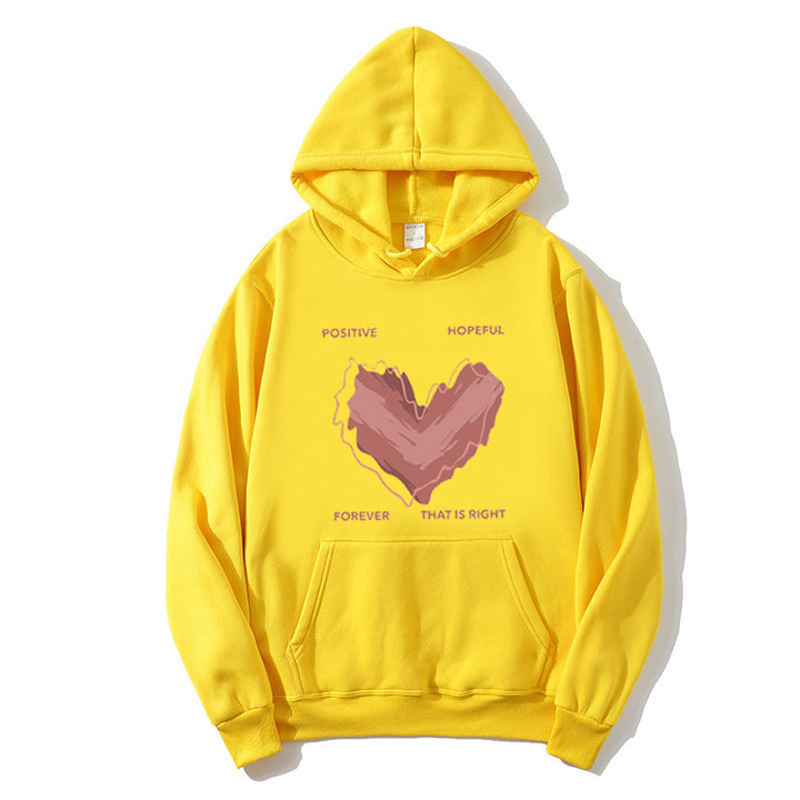 Women's hoodie with inspiring heart motif Chic & Stil