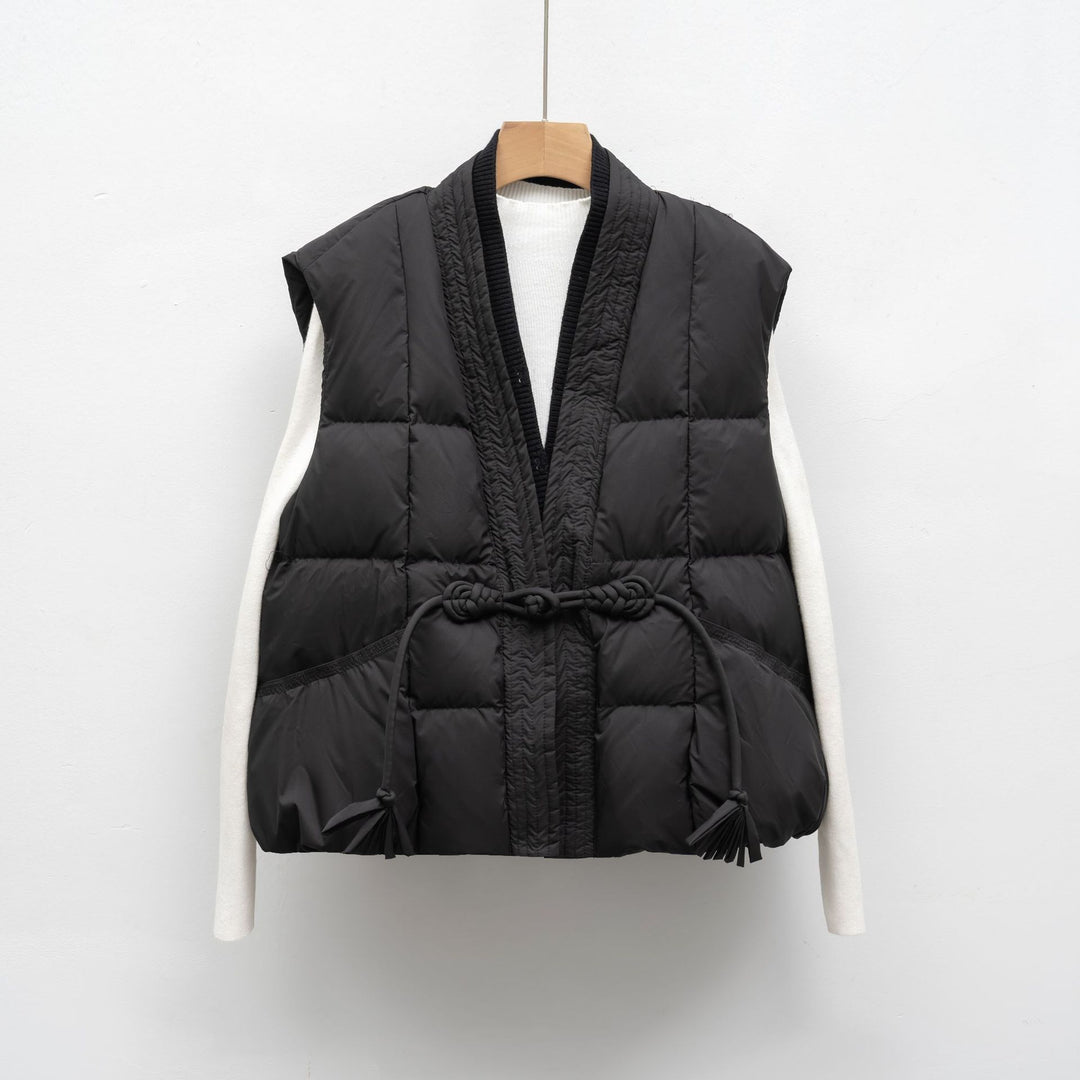 Ladies Trendy Quilted Vest Amarae