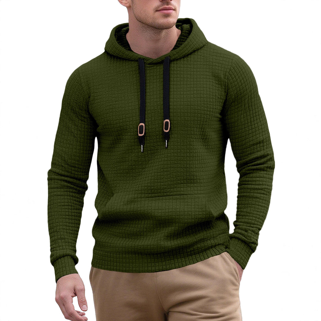 Men's stylish hoodie with textured design Lune London