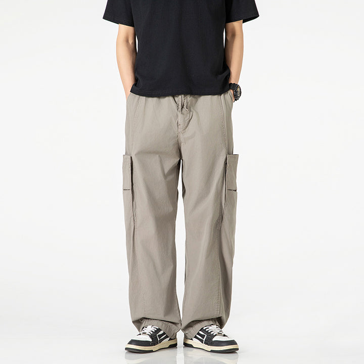 Casual cargo pants for men with practically designed pockets Lune London
