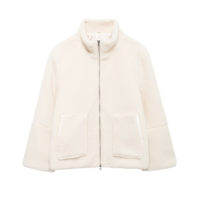 Women’s Chic and Stylish Teddy Plush Jacket