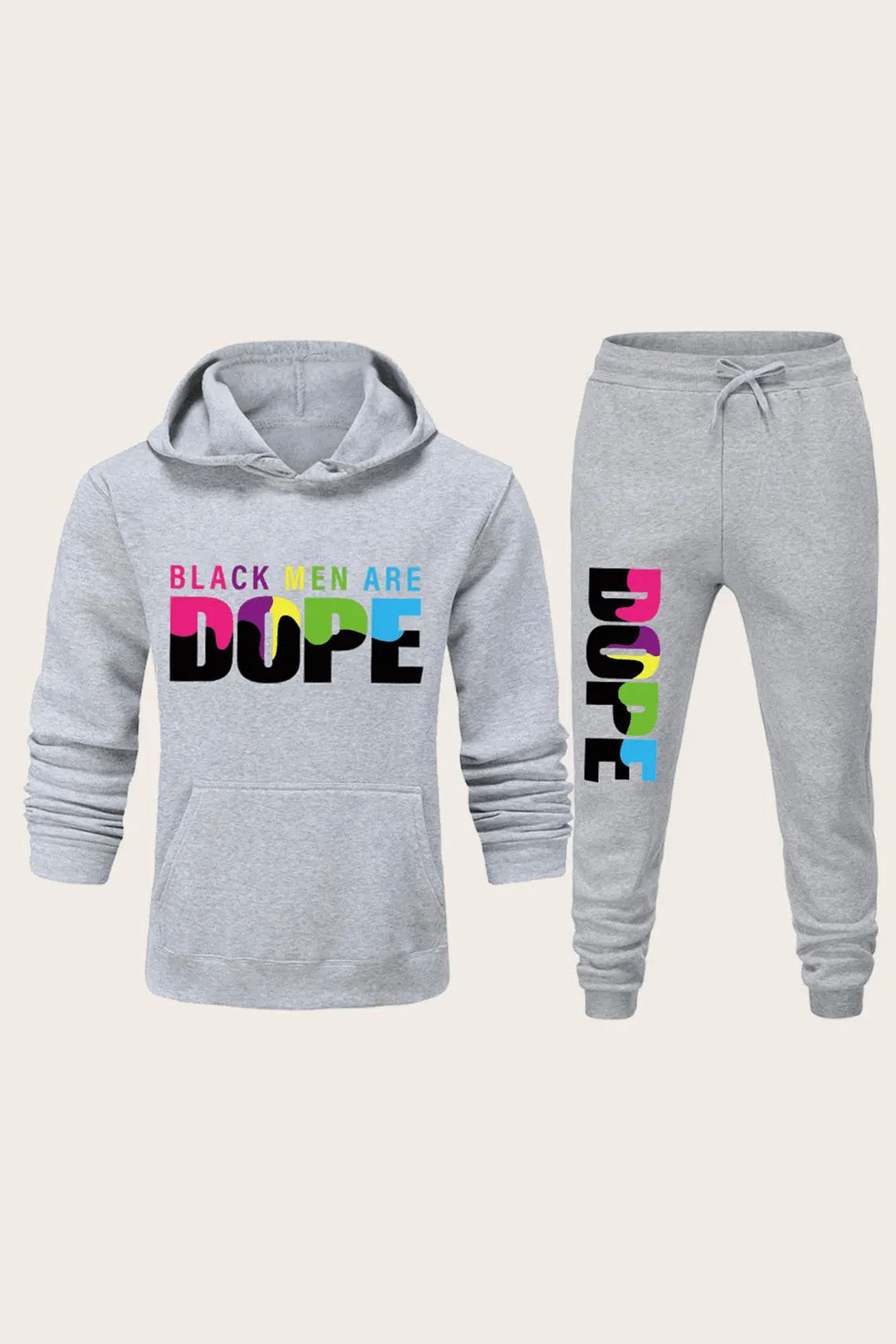 Hoodie and jogger set for women with eye-catching statement print Lune London