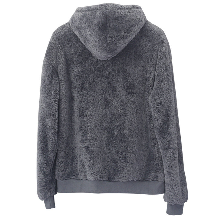 Ladies fleece hooded sweater Lune London