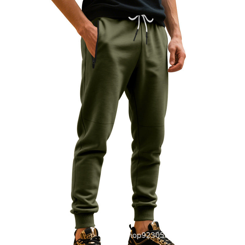Men's leisure joggers with elastic waistband and moisture-regulating material Lune London
