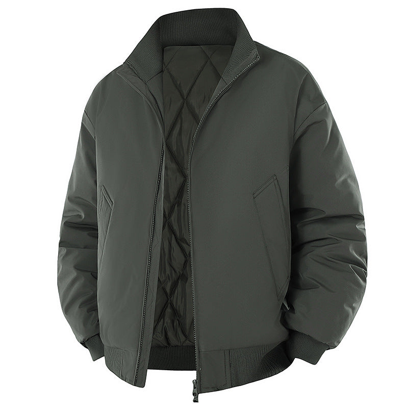 Veste matelassée tendance pour homme avec col haut Lune London