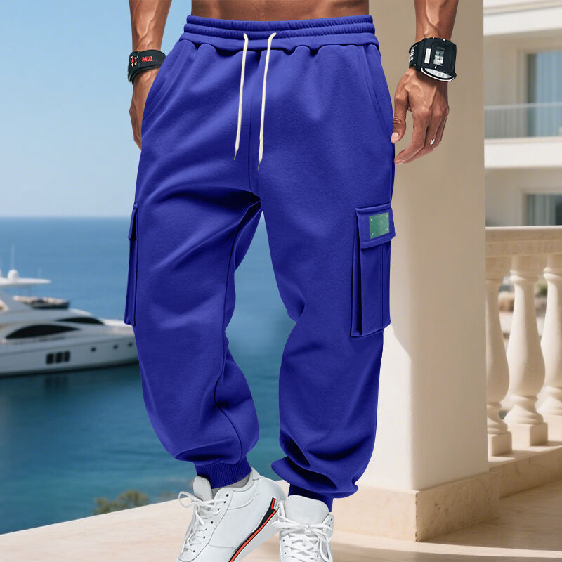 Comfortable cargo jogger pants for men with functional pockets Lune London