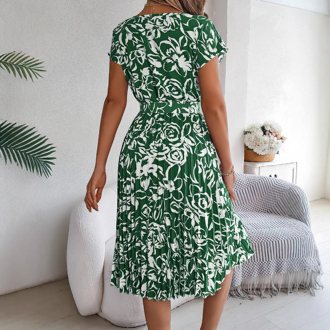 A-line dress for women with bow detail Lune London
