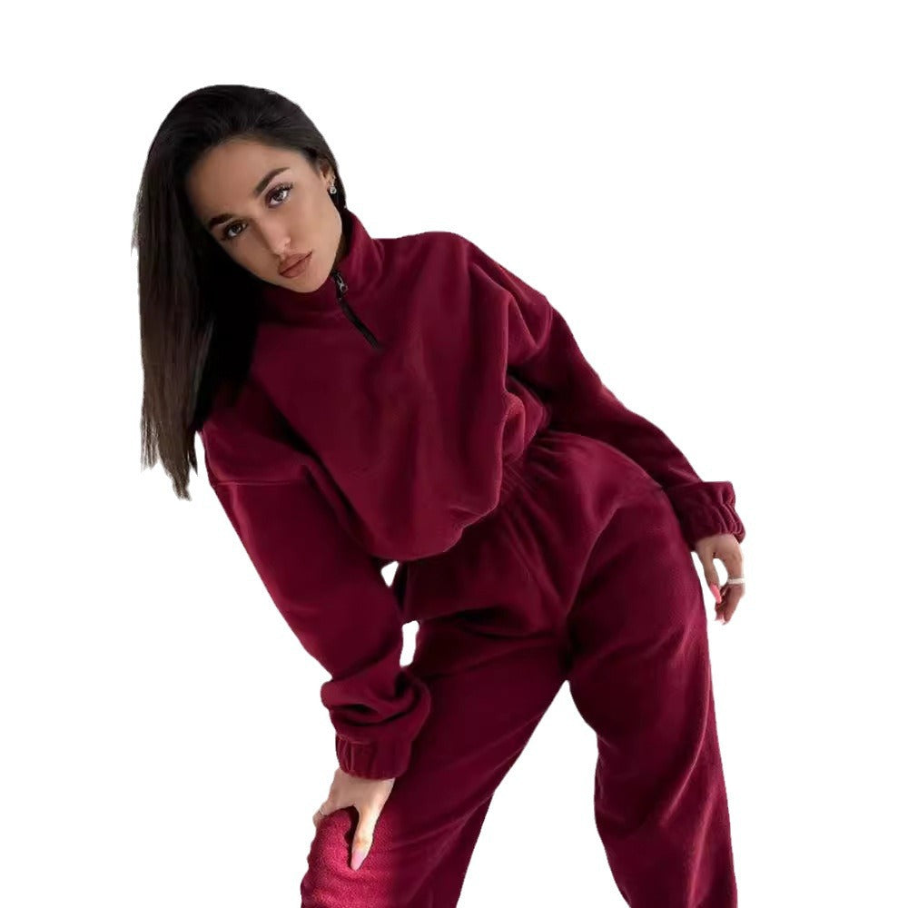 Ladies oversized comfortable fleece set Lune London