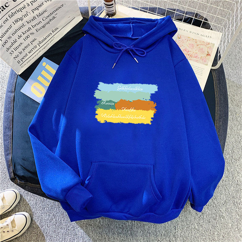 Women's casual hoodie with creative graphic design Chic & Stil