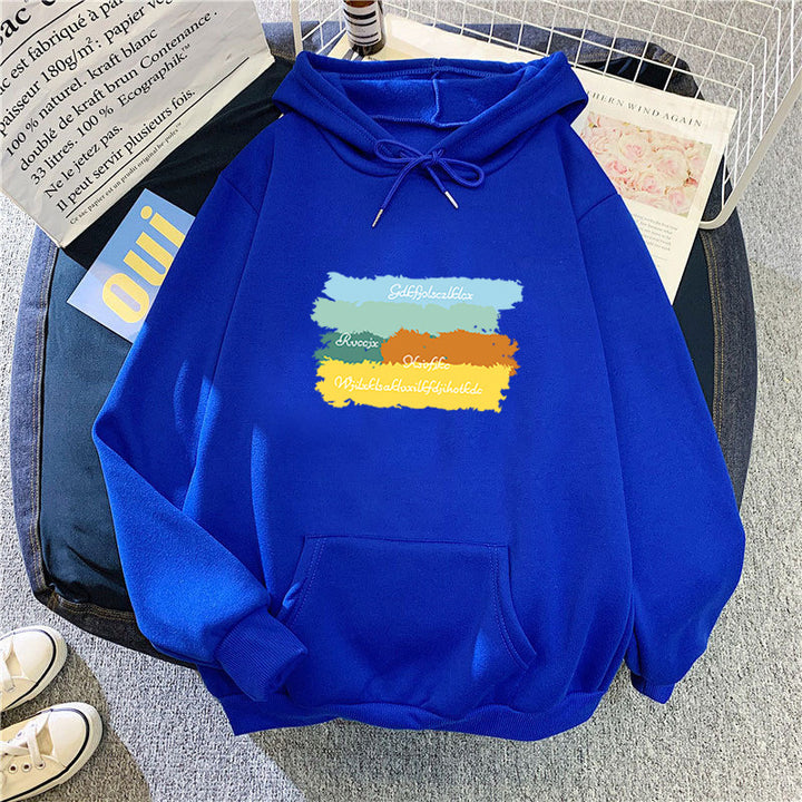 Women's casual hoodie with creative graphic design Chic & Stil