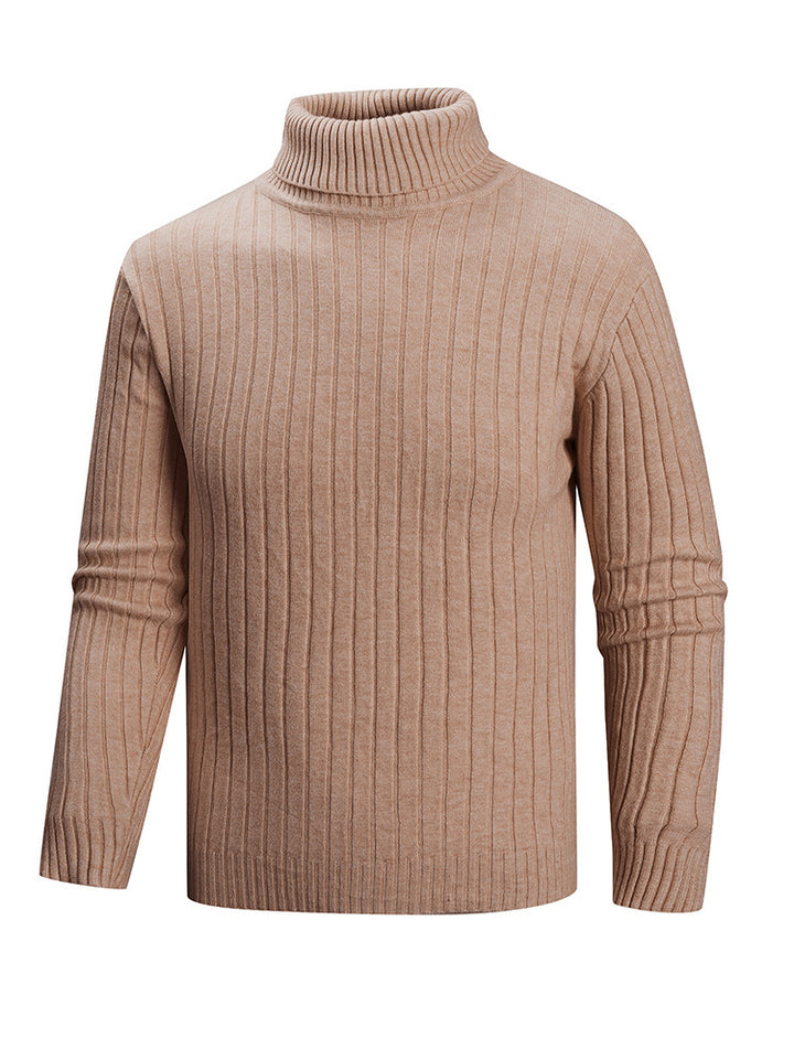 High-quality fine knit turtleneck sweater for men Lune London