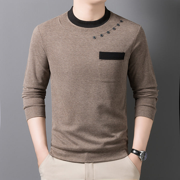 Trendy sweatshirt for men with unique detail accents and a practical chest pocket Lune London