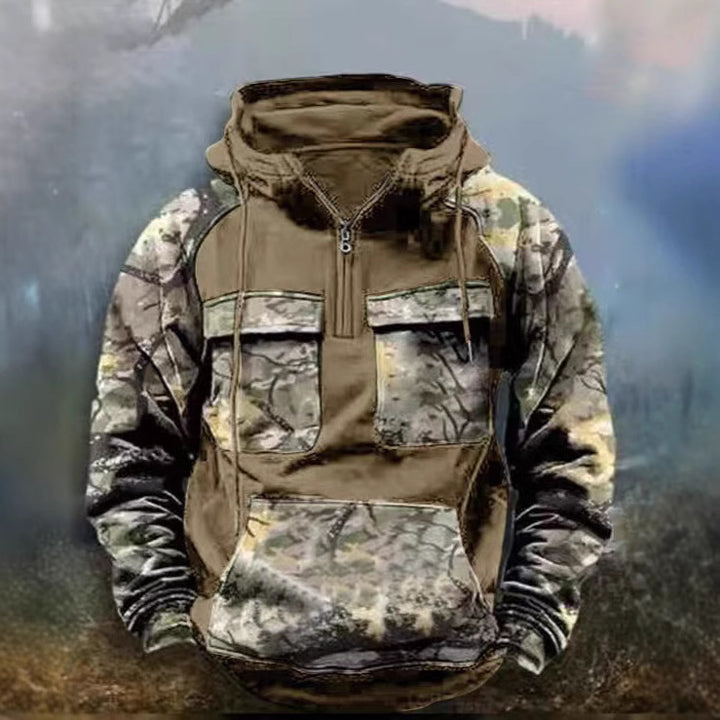 Men's Functional Camouflage Hoodie Lune London