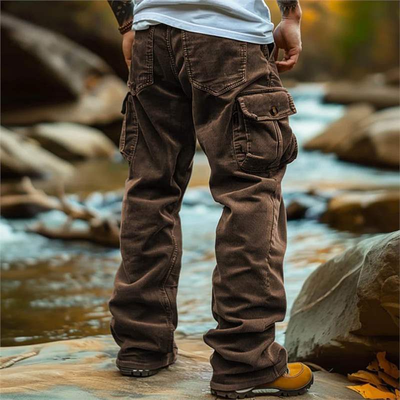 Men's Practical Cargo pants with Many Pockets Chic Und Stil