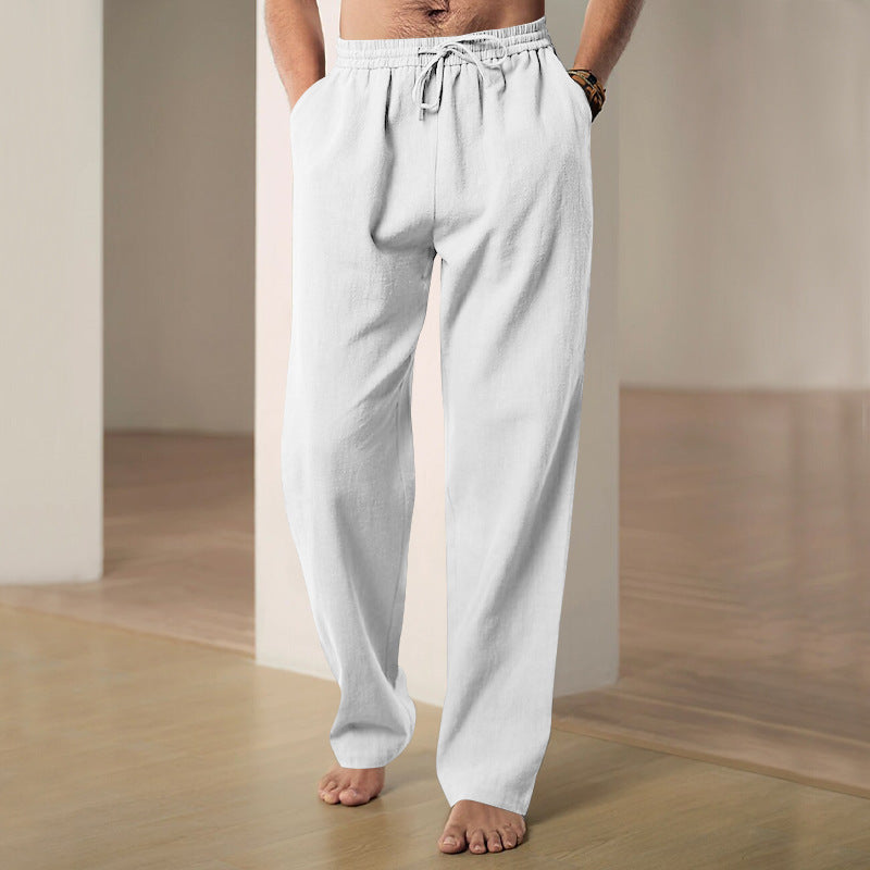 Comfortable leisure pants for men with elastic waistband Lune London