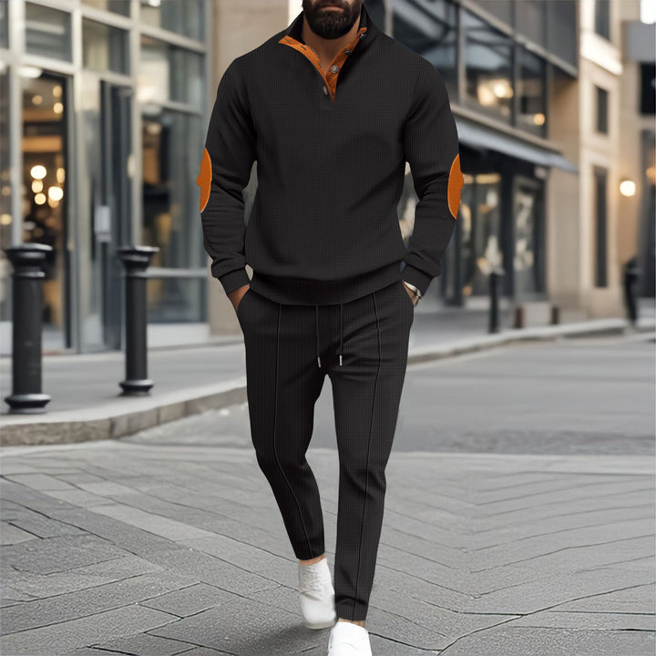 Sport leisure set for men with innovative cut and trendy knot details Lune London