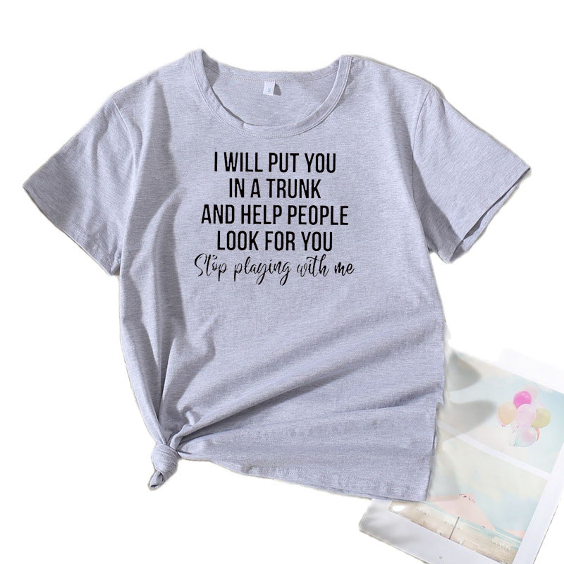 Women Playful Graphic T-Shirt Lune London