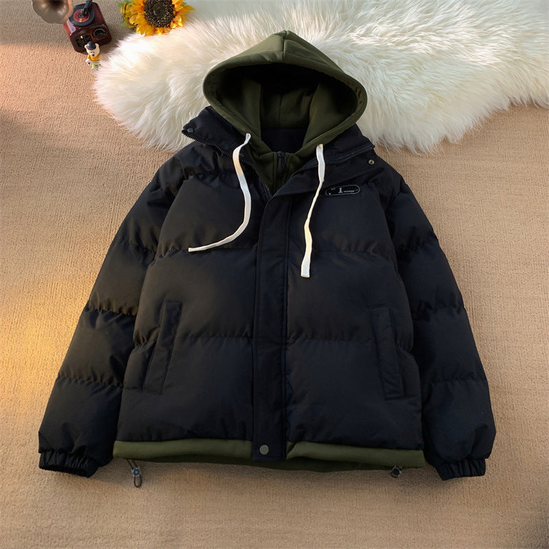 Ladies insulated winter coat with removable hood area Lune London
