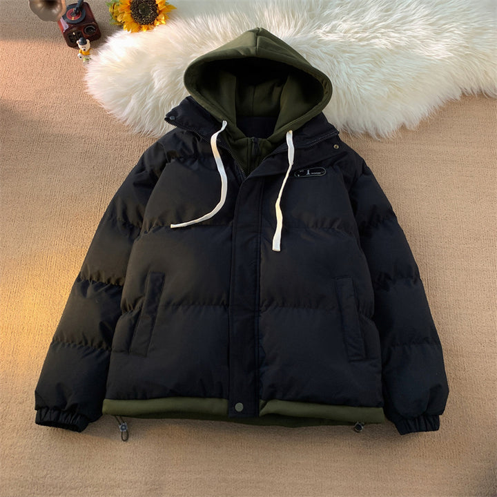 Ladies insulated winter coat with removable hood area Lune London