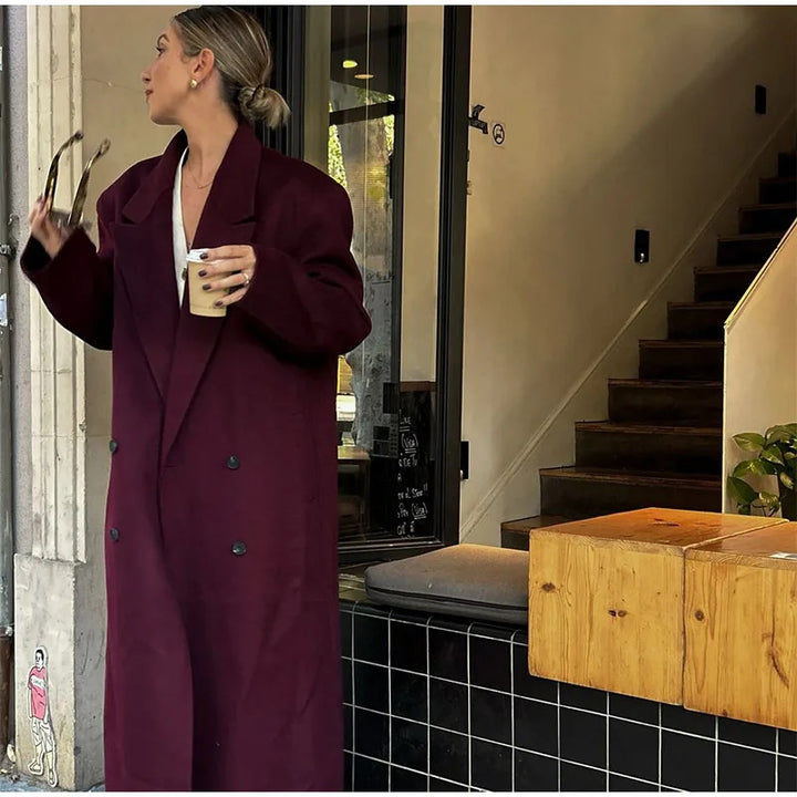 Manteau surdimensionné à la mode pour femmes Chic & Stil