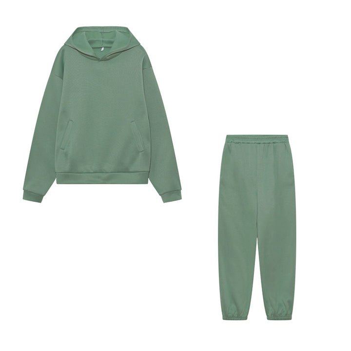 Ensemble de sweat à capuche sportif et de pantalon de jogging Chic & Stil pour femmes