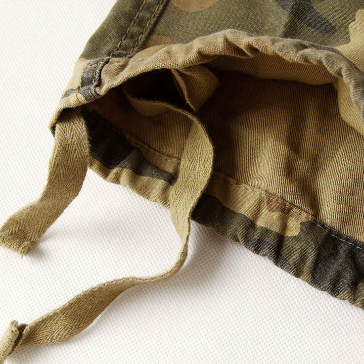 Lune London | Men's cargo pants with elastic waistband and versatile pockets