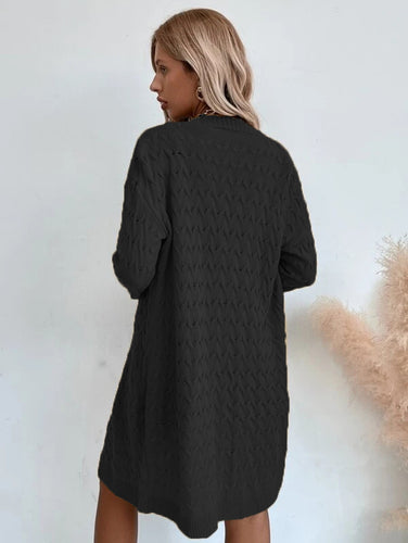 Knit jacket for women with a modern pattern and a relaxed fit Amarael