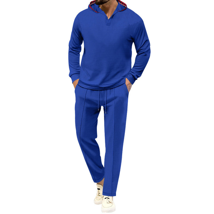 Men's comfortable waffle texture leisure suit Amarae