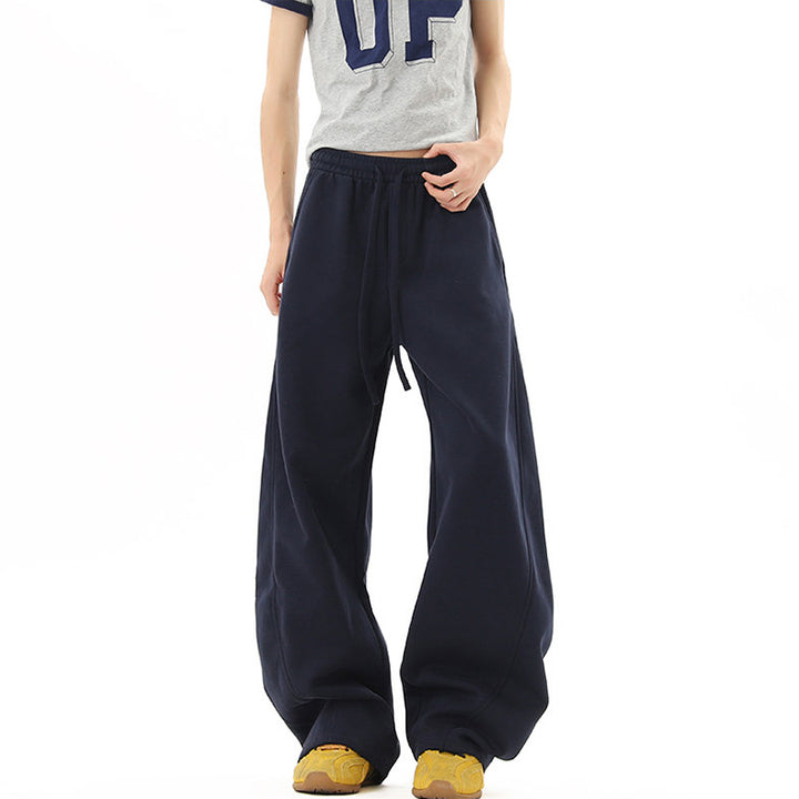 Men's Wide Tech Cargo Pants with Utility Pockets and Adjustable Waist Amarae