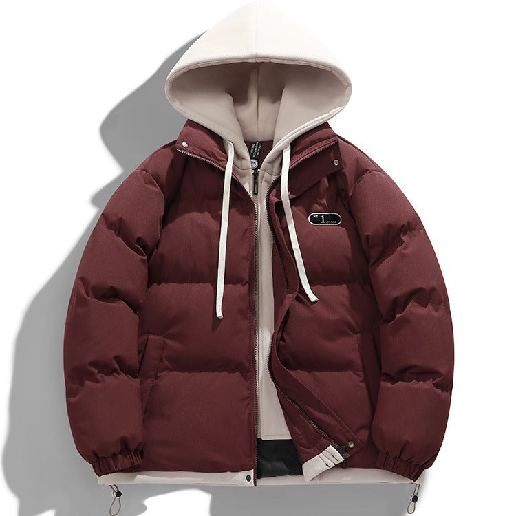 Urban down jacket for men with removable inner lining Lune London