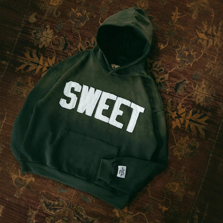 Sweat à capuche pour femmes avec lettrage créatif et doublure intérieure douce Chic & Stil