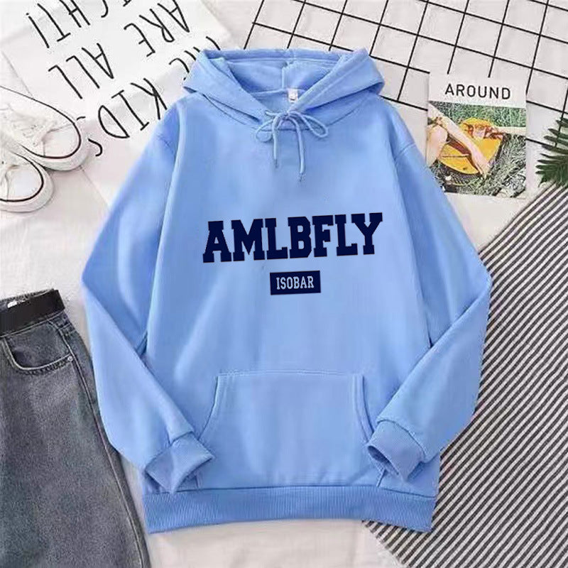 Women's hoodie with fashionable print Chic & Stil