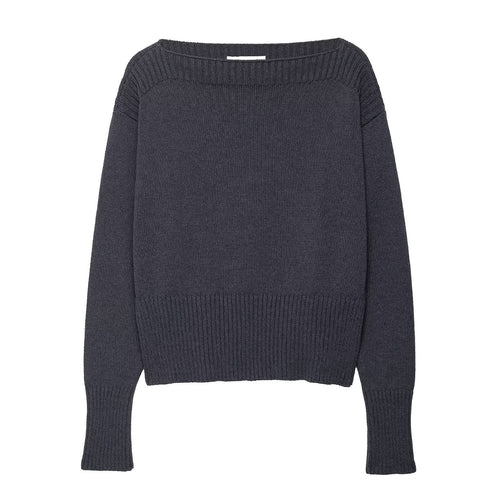 Casual sweater for women with a wide and elegant collar Amarae