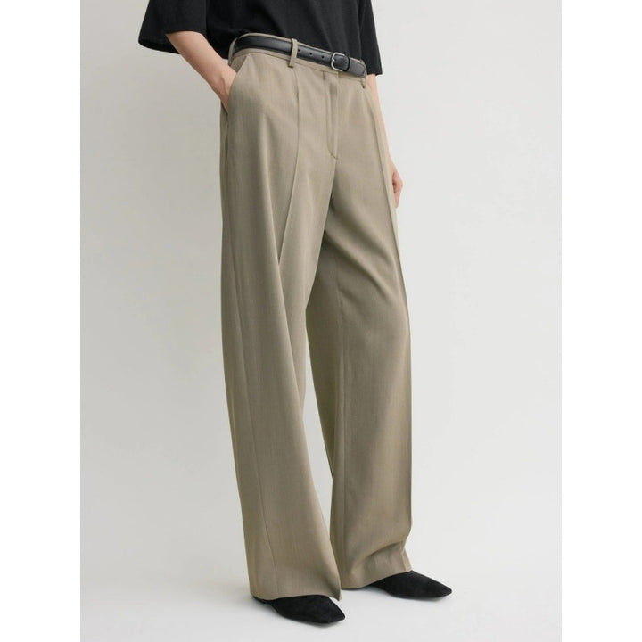 Elegant women's trousers, wide fit Lune London