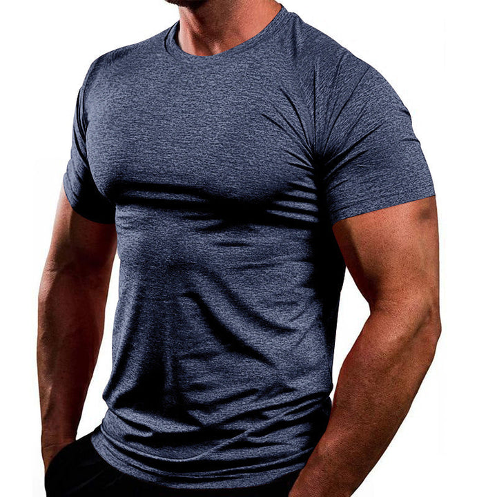 Men's Breathable Fitness T-Shirt Made Of Lightweight Fabric with A Fitted Cut Lune London