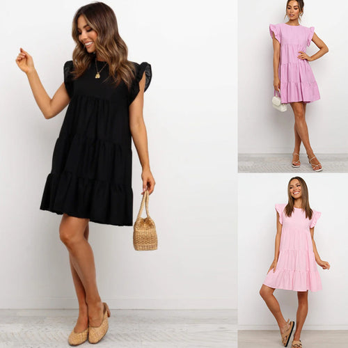 Amarae Ruffled Summer Dress for Women