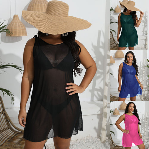 Lightweight and transparent swimsuit dress for women Amarae