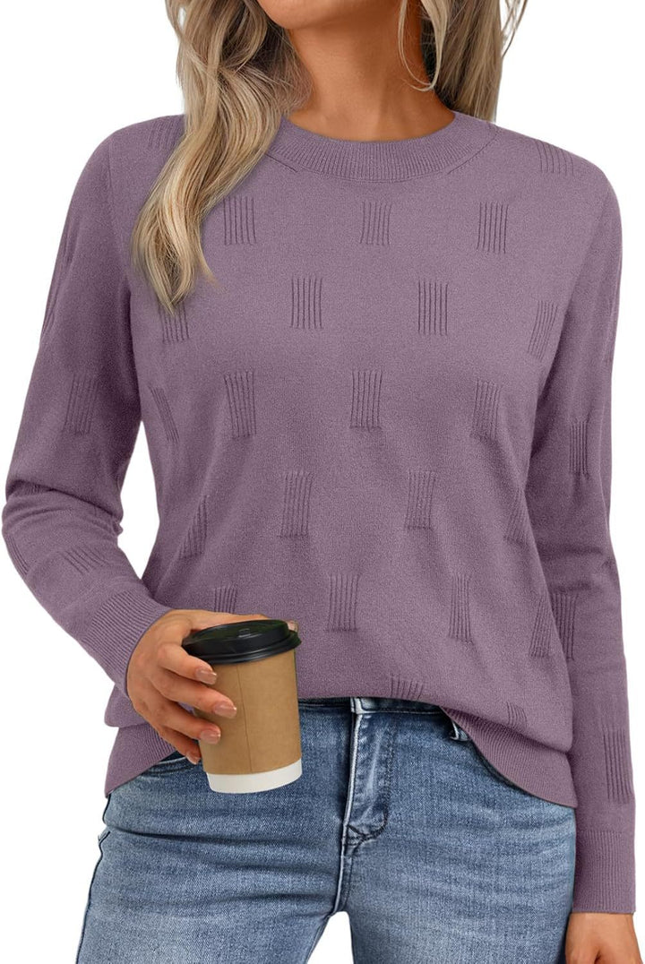 Ladies Structured Knit Sweater Lune London