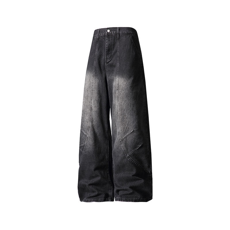 Ladies wide cut jeans and denim with innovative design Lune London