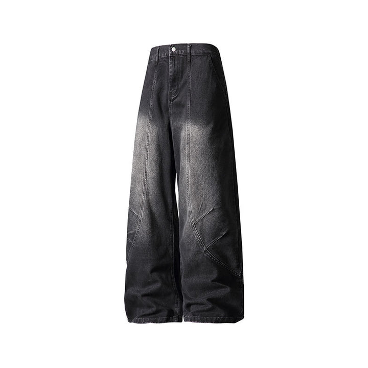 Ladies wide cut jeans and denim with innovative design Lune London