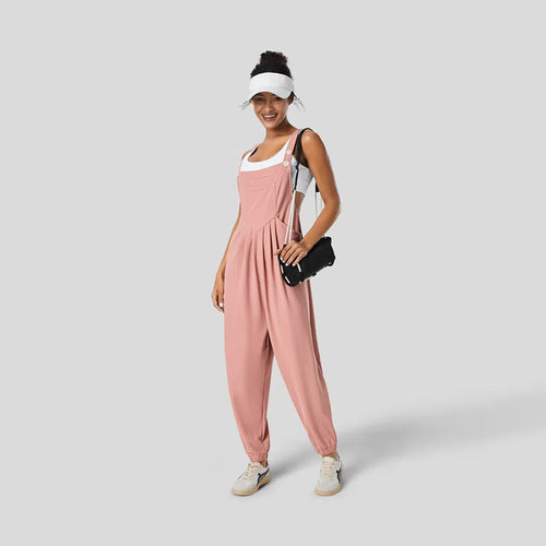 Combinaison décontractée pour femmes avec une coupe élégante et des poches pratiques Chic & Stil