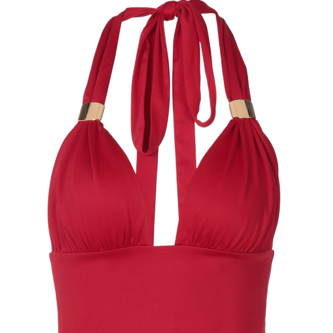 Lune London Halter Neck Crop Top for Women