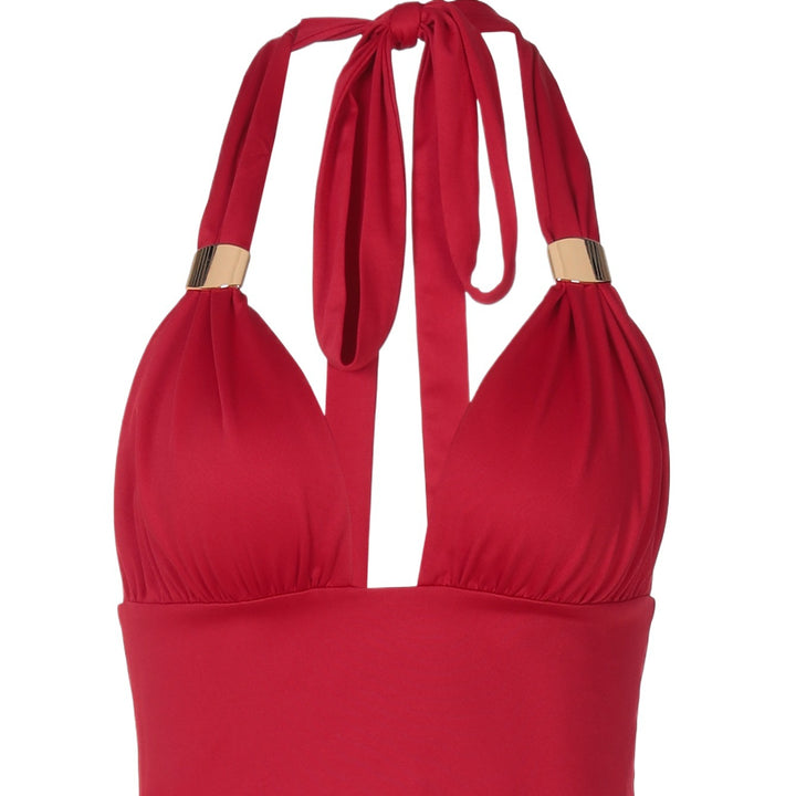 Lune London Halter Neck Crop Top for Women