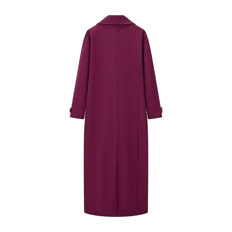 Manteau trench élégant pour femmes avec design à double boutonnage Chic & Stil