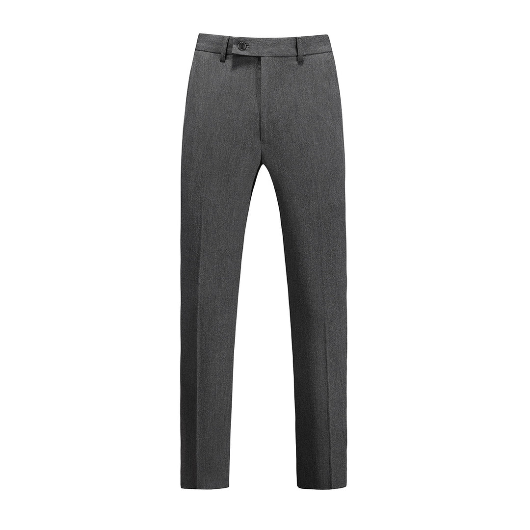 Elegant slim-fit suit pants for men with fine texture Lune London