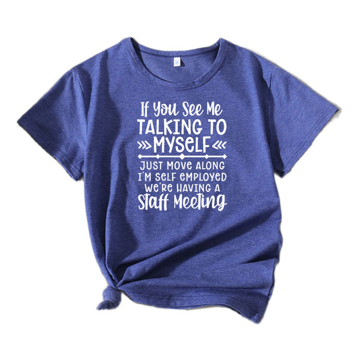 Women Leisure Quote T-shirt Lune London