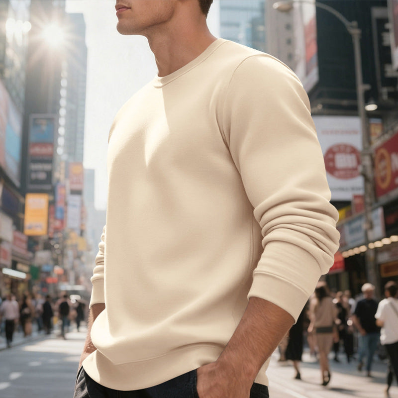 Casual sweater for men with round neck and comfortable cuffs Lune London