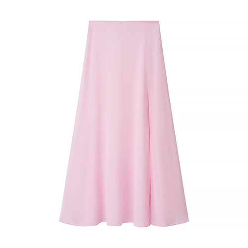 Jupe midi élégante pour femmes en tissu fluide Chic & Stil