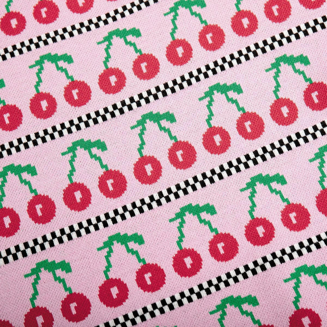 Ladies Sweater with Fruity Design Patterns Lune London