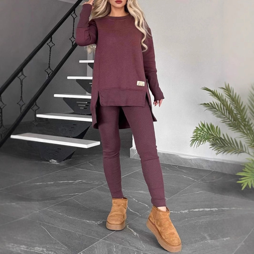 Ladies Comfortable Relaxation Set with Modern Oversized Cut Amarae